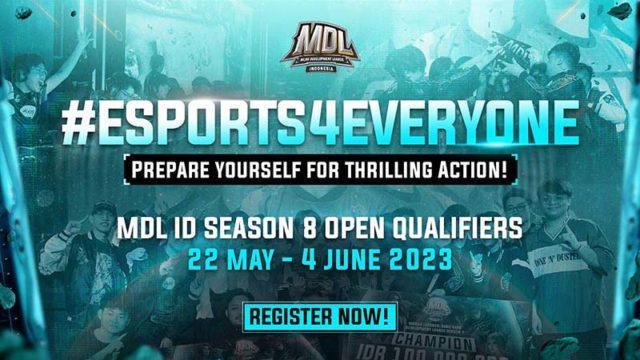 Kualifikasi Terbuka MDL ID S8 Kembali Dibuka, Ini Cara Registrasinya!