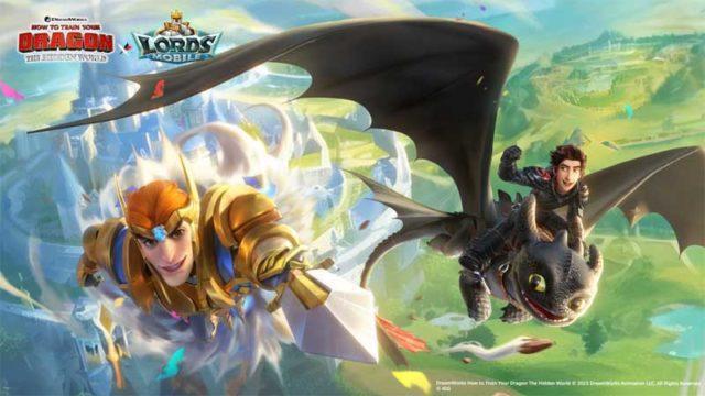 Lords Mobile Sambut DreamWorks Animation How to Train Your Dragon: The Hidden World