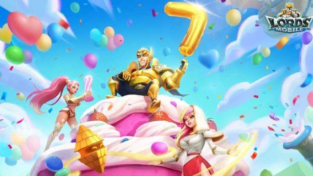 Lords Mobile Rayakan Ultah ke-7 dengan Banjir Hadiah
