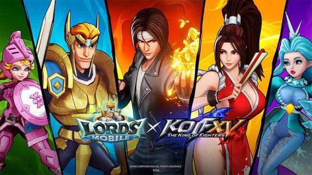Lords Mobile Suguhkan Kolaborasi Penuh Hadiah dengan The King of Fighters XV!