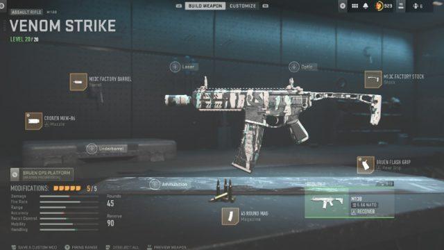 M13C Loadout Paling Mengerikan di Modern Warfare 2