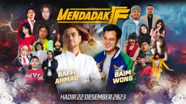 Mendadak Free Fire! Deretan Artis Siap Bertarung Bersama Raffi Ahmad dan Baim Wong di Free Fire