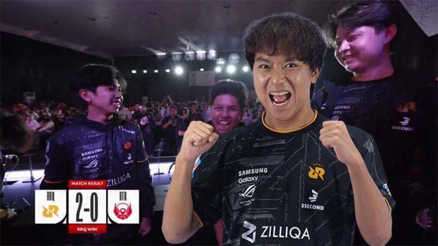 MPL ID S12: RRQ Tumbangkan BTR 2-0, Masih Puncaki Klasemen!