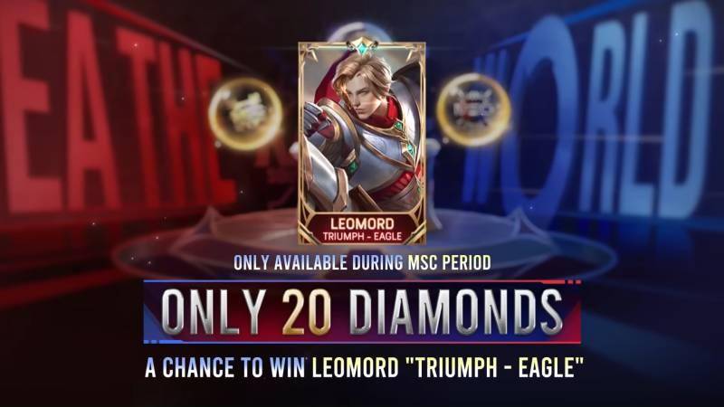 Kesempatan mendapat skin Leomord