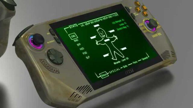 Terlihat Spesial, Desain MSI Claw edisi Fallout Bocor!