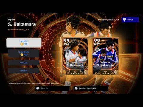 eFootball 2024 Rilis Big Time Shunsuke Nakamura