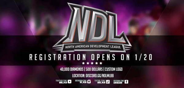 Pengumuman pendaftaran NDL (MLBB North America)