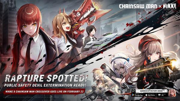 NIKKE x Chainsaw Man Diumumkan, Event Kolaborasi Rilis Lebih Cepat!