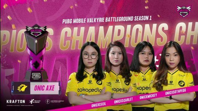 ONIC Axe Juara PMVB S1 Setelah Tampil Sempurna di Babak Final