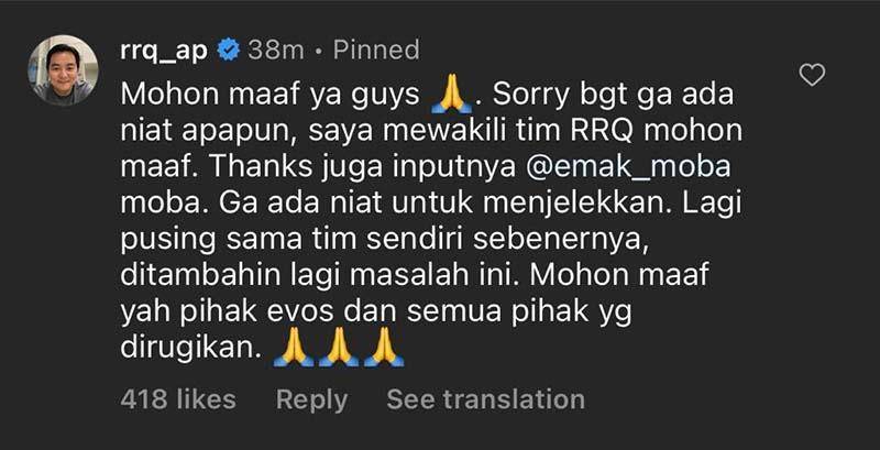 Sumber: Instagram @emak_moba