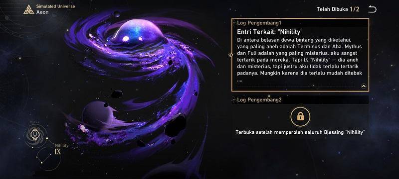 IX, Aeon dari The Nihility