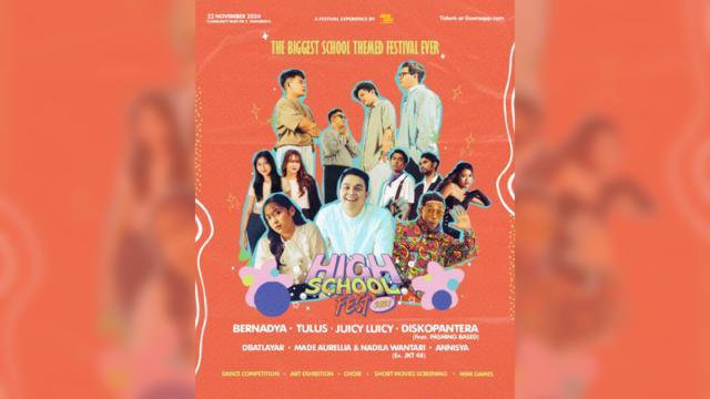 highschoolfest 2024: Festival Musik Bertema Sekolah Terbesar di Jakarta Siap Hadir!