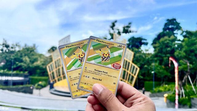 Pikachu Batik Hadir di Bali Dalam Bentuk Kartu TCG dan Mainan
