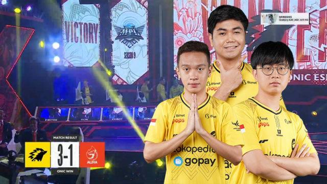 Playoff MPL ID S9: CW Jadi Penentu Kemenangan ONIC Atas Aura Fire