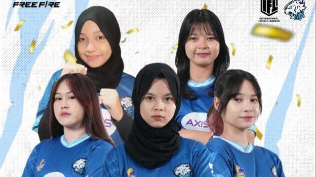 Profil dan Kisah EVOS Harvy, Tim FF Ladies Juara IFL 2023!