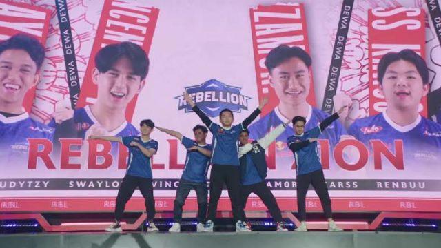 Rebellion Esports Taklukkan EVOS Legends di "Battle of the Blue" MPL Season 12