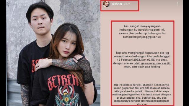 Vior Blak-blakan Klarifikasi soal Dirinya yang Putus dengan Rekt, Beberkan Kronologinya