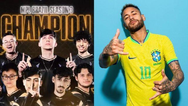Bukan Kaleng-kaleng, Neymar Beri Dukungan untuk RRQ Akira Brazil di M4!