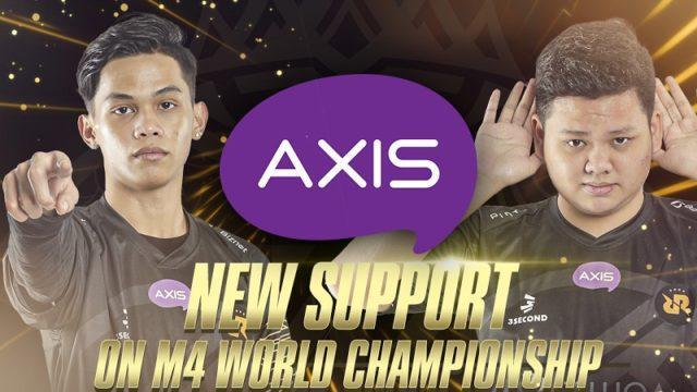 AXIS Beri Dukungan Pro Player Melalui RRQ Hoshi di M4 World Championship