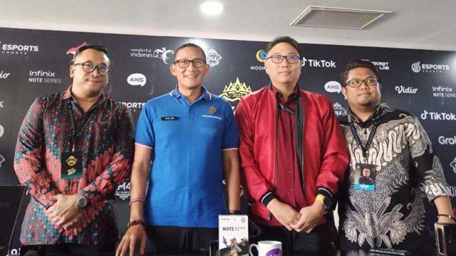 Sandiaga Uno Dukung dan Nonton Langsung Kejuaraan Dunia M4 MLBB!