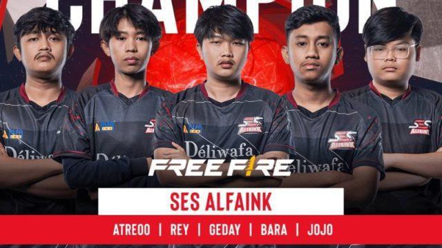 Serahkan Slot FFML S8, SES Alfaink Resmi Bubar?