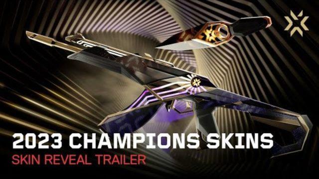 Bukan Operator, Ini Skin Valorant Champions 2023