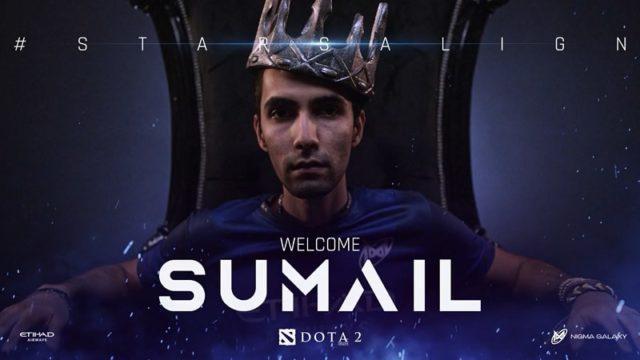SumaiL Resmi Bergabung dengan Tim Dota 2 Nigma Galaxy
