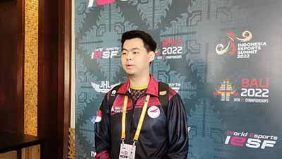 Grant “Klipp” Hadiputra di IESF WEC 2022. Foto: GGWP.ID