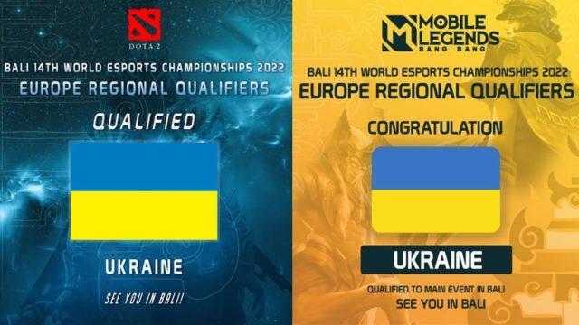 Ukraina Jadi Perwakilan Eropa untuk Mobile Legends dan DOTA 2 IESF 2022 Bali