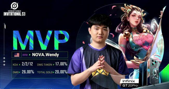 Nova Esports Kalahkan Team Vitality, Lolos ke Grand Final Honor of Kings Invitational S3