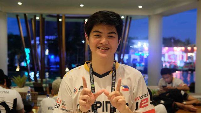 Wise Del Rosario Juga Ingin Bertemu Indonesia di Grand Final IESF WEC 2022!
