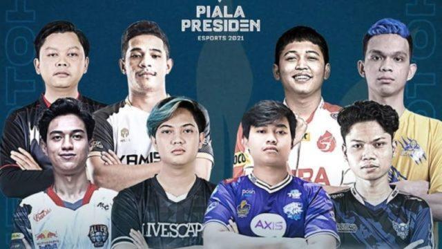 16 Tim Finalis Piala Presiden Esports (PPE) 2021 PUBG Mobile
