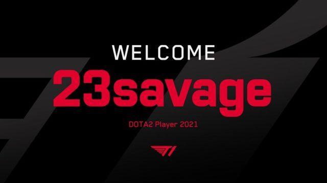 23savage Resmi Gantikan JaCkky di Tim Dota 2 T1!