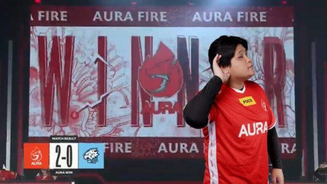 AURA vs EVOS MPL S9 Week 5, AURA Fire Sukses Balaskan Dendam Pertemuan Pertama!