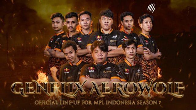 Ganas! Inilah Roster Genflix Aerowolf di MPL ID Season 7!