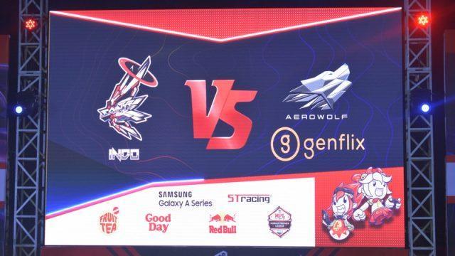 Saints Indo Hancurkan Genflix Aerowolf di Clash of Titans BEKRAF Game Prime 2019