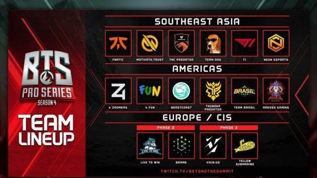 BTS Siap Kembali Menghibur Penggemar Dota 2 Dengan BTS Pro Series Season 4!