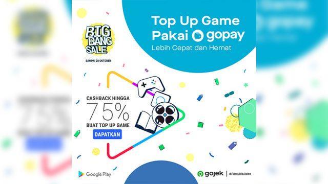 Big Bang Sales Tiba, Ayo Buktikan Kemudahan GoPay di Google Play!