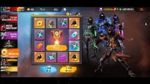Bocoran Event Incubator FF Selanjutnya bulan Juli 2021