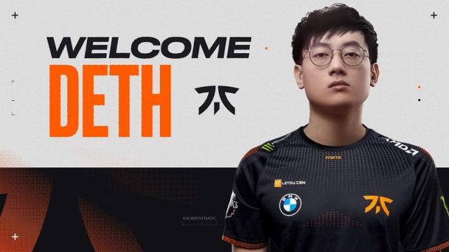 Pemain Asal Singapura, Deth, Menjadi Rekrutan Terbaru Tim Dota 2 Fnatic