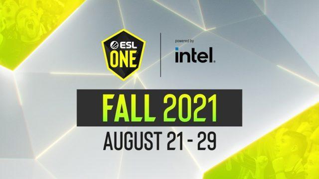 Turnamen Dota 2 ESL One Fall 2021 Akan Hadir Pada 21 Agustus Mendatang!