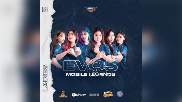 Resmi! Evos Esports Perkenalkan Roster MLBB Ladies Mereka!