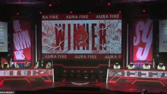 Geek VS AURA MPL ID S9 Week 4, AURA Fire Makin Berapi-api!