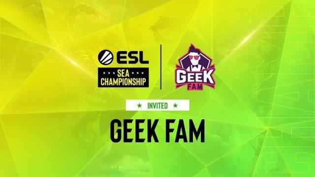 Geek Fam Resmi Menjadi Kontestan Pertama ESL SEA Championship!