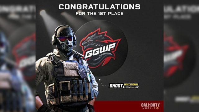 GGWP Esports Juarai Ghost Invitational Tournament dari Garena!
