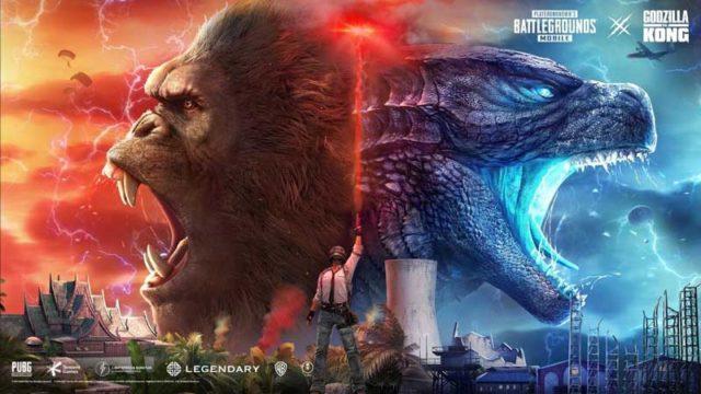 Godzilla vs Kong Resmi Hadir di PUBG MOBILE Versi 1.4