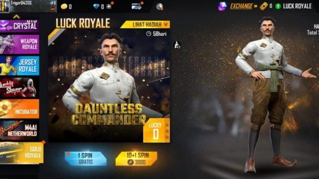 Dauntless Commander Free Fire Hadir, Ini Isi Bundlenya!
