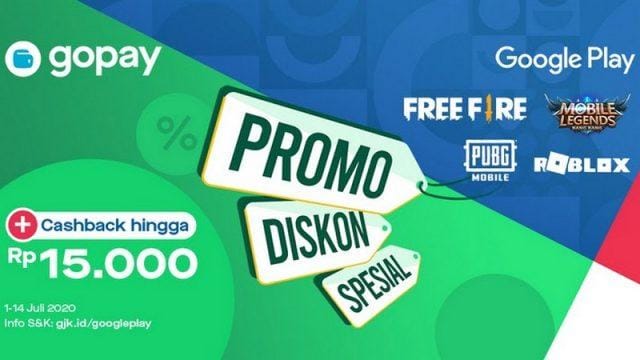 GoPay User Merapat! Promo Diskon Spesial Google Play Hadir Temani Kalian!