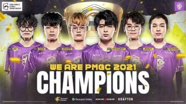 Hasil PMGC 2021 Grand Final, Nova Esports Pertahankan Gelar Juara Dunia PUBG Mobile