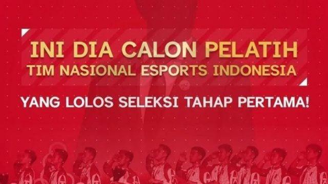 IESPA Umumkan Hasil Seleksi Coach Timnas Tahap Pertama